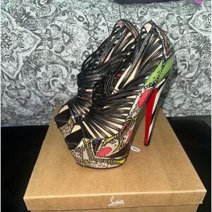 Christian Louboutin Zoulou 160mm (Worn Once) (Authentic)